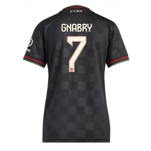 Billige Fotballdrakt Bayern Munich Serge Gnabry #7 Replika Tredjedrakt Dame 2025-26 Kortermet Billige Fotballdrakt Bayern Munich Serge Gnabry #7 Replika Tredjedrakt Dame 2025-26 Kortermet